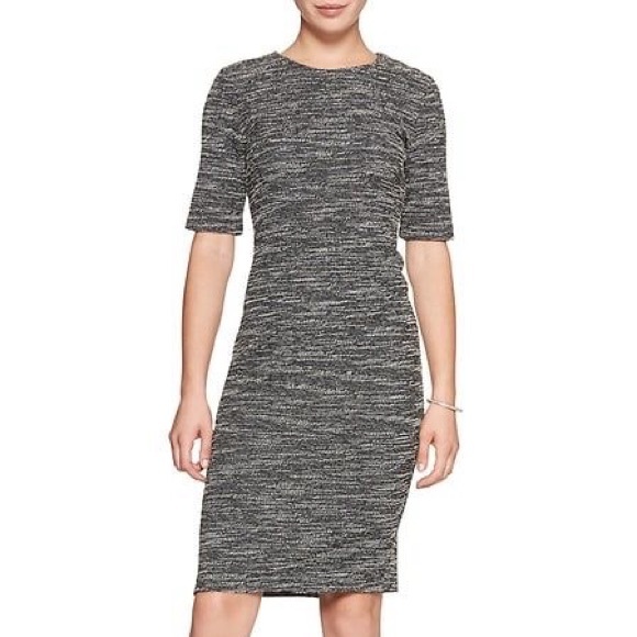 Banana Republic Boucle Stretch Sheath Dress - Picture 11 of 11